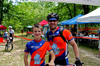 Mark and Eric at the 2008 Lumberjack 100